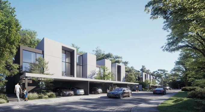 Gated community villas Dubai Modern villas within a secure Dubai gated community designed for families, homeowners and property investors