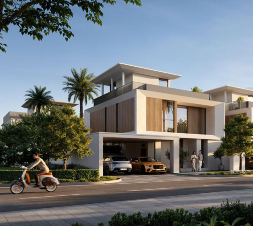 New villas for sale in Dubai Contemporary Dubai villa community featuring modern homes, landscaped surroundings and family-focused living