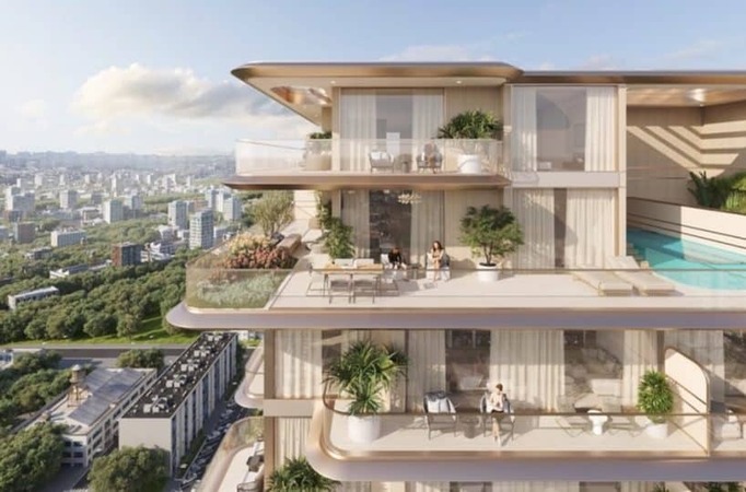 JVC properties for sale Dubai Residential buildings and landscaped surroundings representing property opportunities in JVC Dubai
