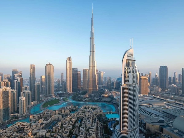 Investment Opportunities in Near Burj Khalifa Downtown Dubai skyline showcasing investment opportunities near Burj Khalifa