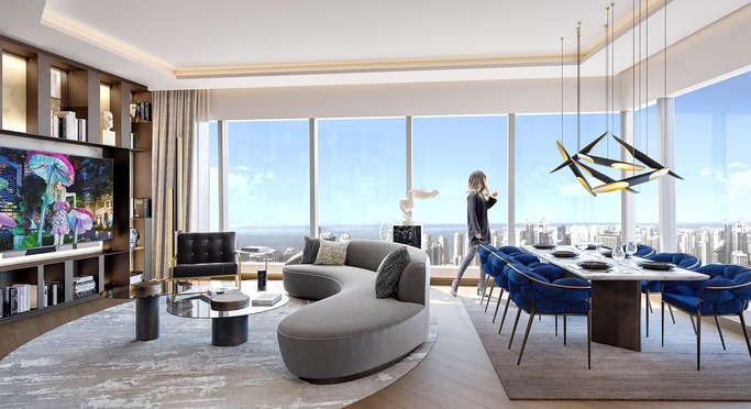 3 bedroom apartment for sale Dubai Luxury residential interiors showcasing a 3 bedroom apartment for sale Dubai