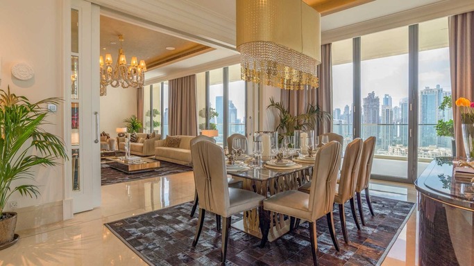 Downtown Dubai luxury apartments Modern Downtown Dubai residences showcasing luxury apartments and vibrant city lifestyle