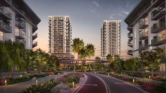 New launch apartments Dubai Luxury new residential projects Dubai featuring contemporary apartments and premium community living