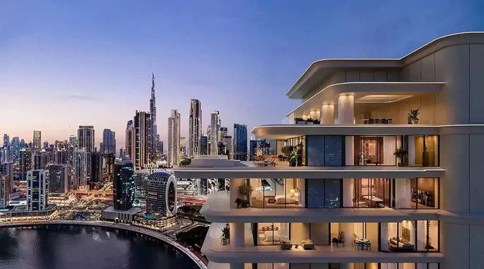 Modern Dubai skyline featuring upcoming off-plan residential communities