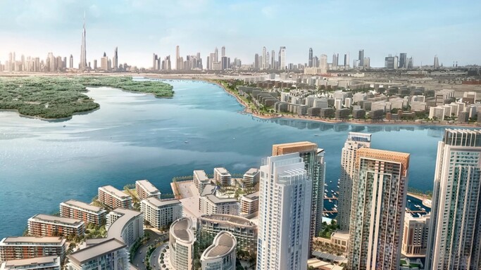 Luxury residential towers showcasing new off-plan apartments in Dubai