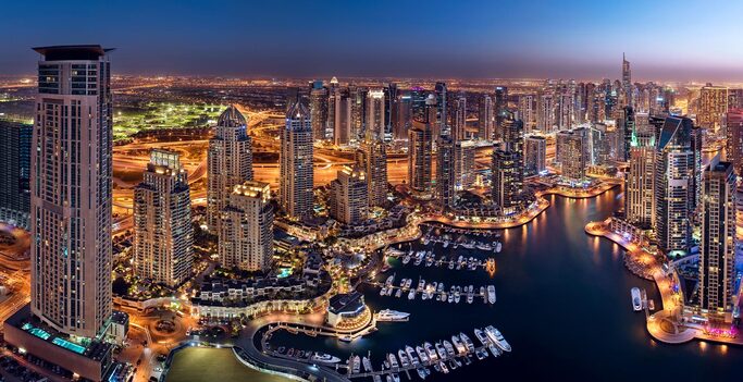 Luxury villas in Dubai gated communities with modern lifestyle amenities