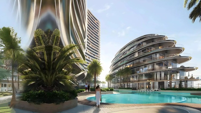 Contemporary Dubai residential development representing Binghatti off-plan properties Dubai